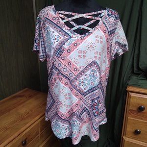 bobbie brooks ladies tunic size L